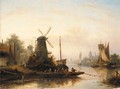 The River Crossing - Jan Jacob Coenraad Spohler