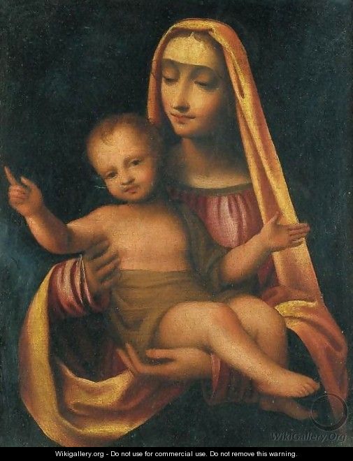 Madonna Col Bambino - (after) Bernardino Luini