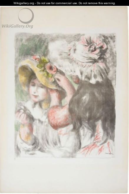 Le Chapeau Epingle, 2eme Planche - Pierre Auguste Renoir