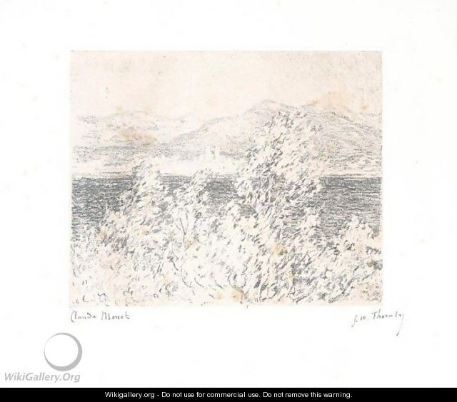 Lake - (after) Claude Oscar Monet