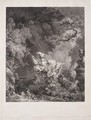 Les Hasards Heureux De L'Escarpolette (Lawrence and Dighton 85) - (after) Fragonard, Jean-Honore