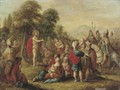 La Predication De Saint Jean-Baptiste Dans Un Paysage (The Preaching Of Saint John The Baptist) - (after) Frans II Francken