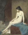 Jeune Femme Nue - Auguste Zwiller