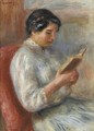 Femme Lisant - Pierre Auguste Renoir