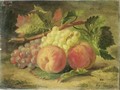 Peches Et Raisins - Anthelme-Eugene Grobon