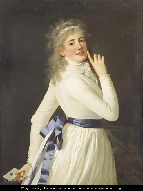 Portrait Presume De La Comedienne Sophie De Gevaudan, Nee Thevenin Devienne - Robert-Jacques-Francois-Faust Lefevre