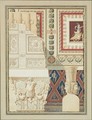 Composition D'Antiques Elements De Decor Mural - Charles Percier