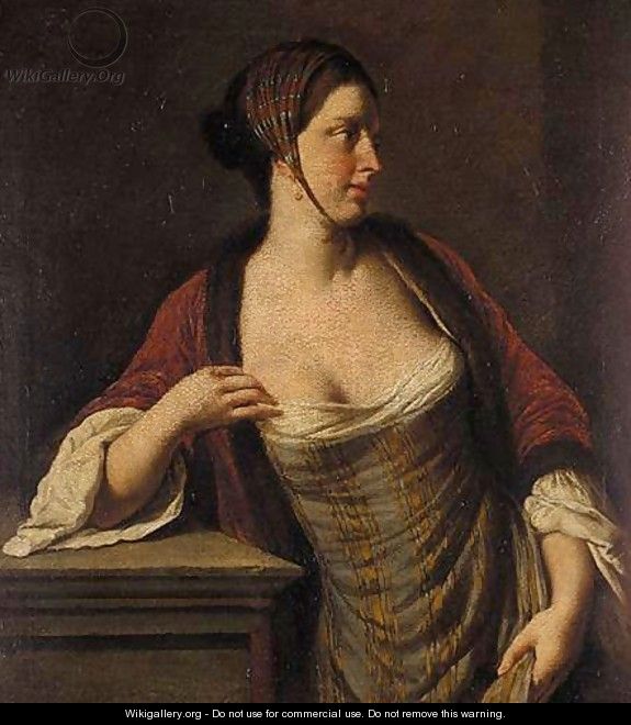 Portrait Of A Lady 2 - (after) Pietro Antonio Rotari