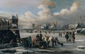A Winter Landscape - (after) Thomas Heeremans