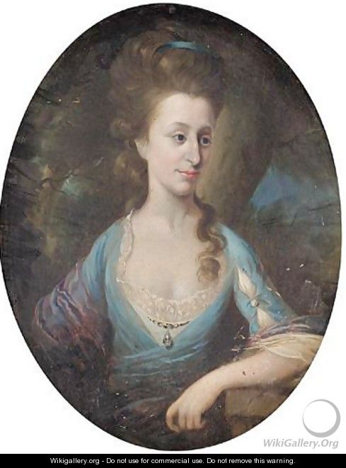 Portrait Of A Lady 4 - (after) Josepf Wright Of Derby