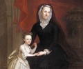 Portrait Of Elizabeth Dunch, Lady Bisshopp Of Parham (B.1684) And Her Daughter Mary, Lady Dormer (D.1739) - Jeremiah Davison