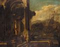 An Architectural Capriccio With The Rape Of Helen 2 - (after) Viviano Codazzi