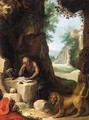 Saint Jerome In A Landscape - (after) Paul Bril