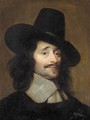 Portrait Of A Gentleman, Said To Be Adrien Sticke - (after) Johannes Cornelisz. Verspronck