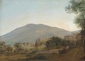 An Italianate Landscape With A Town Before A Hill - (after) Jean-Joseph-Xavier Bidauld