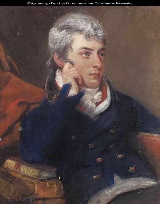 Portrait Of Benjamin Thompson - John Raphael Smith
