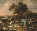 The Allegory Of The Fox And Geese - English School