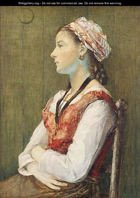 Portrait Of A Girl - Rosalie M. Watson