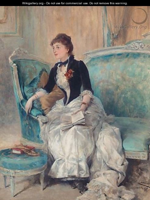 Elegante Lisante - Théobald Chartran