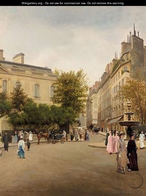Place St Georges, Paris - Adolphe Martial Potemont