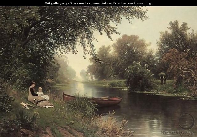 Picnic On The Riverbank - Ascan Lutteroth