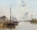 On The Banks Of The Seine - Charles Lapostolet