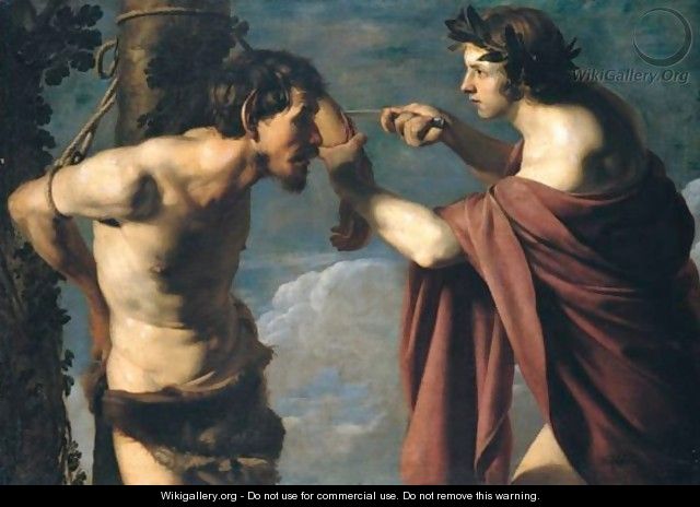 The Flaying Of Marsyas - (after) Michelangelo Merisi Da Caravaggio
