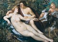 Venus And Adonis - Frans Badens