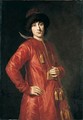 Portrait Of A Man, Said To Be Prince Alexander Benedikt Stanislaus Sobieski (1677-1714), Three-Quarter Length Standing, Wearing Polish Costume - (after) Johann Kupezky Or Kupetzky
