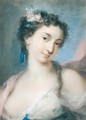 An Allegorical Female Figure, Possibly Spring - Rosalba Carriera