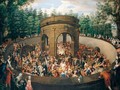 Rome, The Grotta Dei Vini (Or Tinello) In The Gardens Of The Villa Pinciana, A Banquet Given By Prince Marcantonio Borghese In Honour Of The Electress Of Saxony, 1772 - Ignaz Unterberger