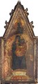 The Madonna And Child With Saint Nicolas Of Bari And Saint Augustine - (after) Bicci Di Lorenzo