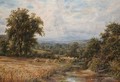 Summer Landscape With River - Edmund George Warren