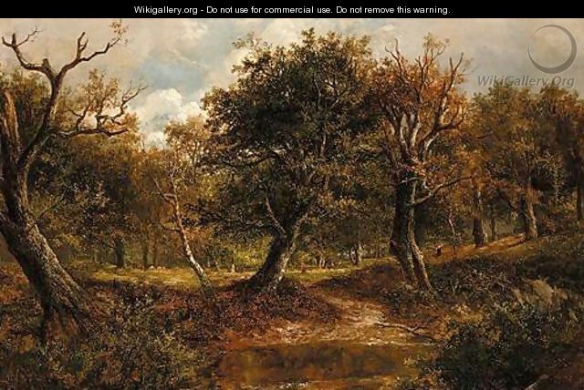 Woodland Landscape - Joseph Thors