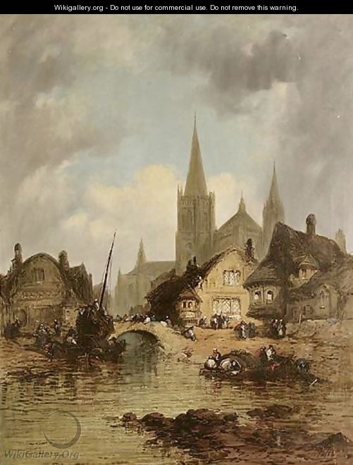 Oberwesel On The Rhine - Henry Foley