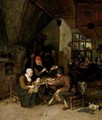 A Tavern Interior - Cornelis Dusart
