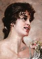 Portrait Of A Girl - Conrad Kiesel