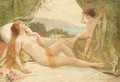 Venus And Cupid - Louis Courtat