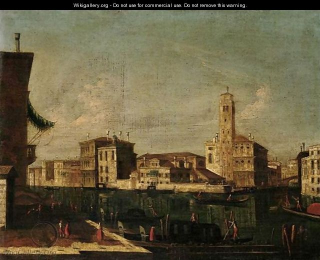 Venice, A View Of The Grand Canal In Venice At The Entrance To The Cannareggio - (after) Michele Marieschi