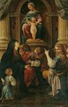 The Madonna And Child Adored By Santa Felicita And Her Sons - Lorenzo Garbieri