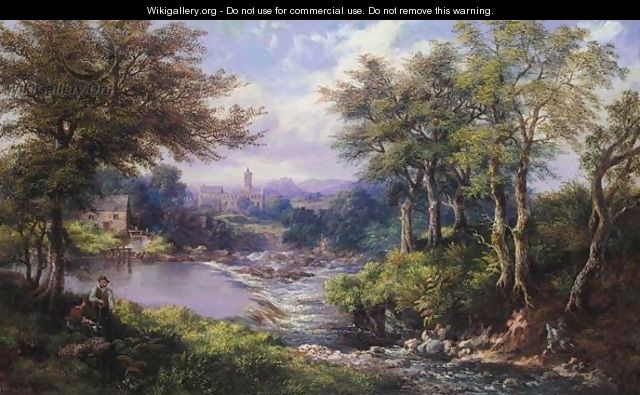 A View Near Stirling Castle - Mcneil Mcleay
