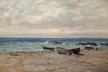 Children Playing On The Shore - Joseph Henderson