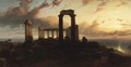 Temple Of Aphaea, Aegina, Greece - Harry John Johnson