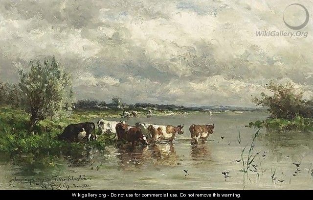 Watering Cows 5 - Willem Roelofs