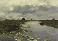 Polder Landscape Near Kortenhoef - Johan Hendrik Weissenbruch