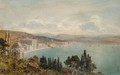 View Of The Dolmabahce Palace, Constantinople - Ernst Carl Eugen Koerner