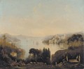 View Of The Fortress Of Rumeli Hisari On The Bosphorus From Anadolu Hisari Hill - (after) George Edwards Hering
