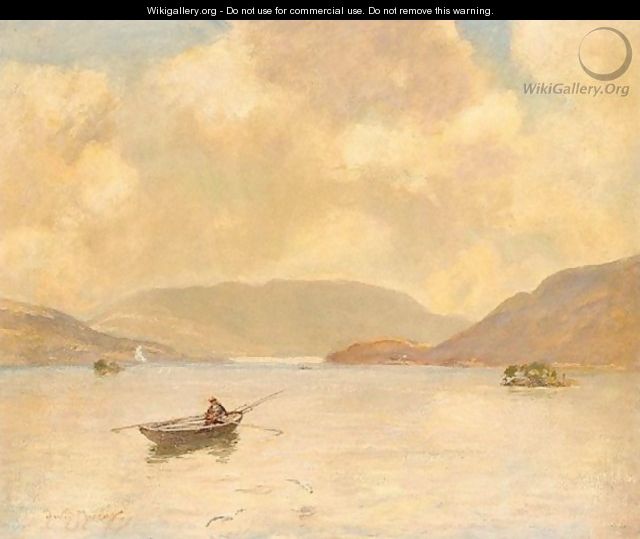 Fishing On Loch Awe - David Murray