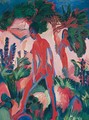 Rote Akte (Red Nudes) - Ernst Ludwig Kirchner