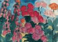 Roter Mohn Und Fingerhut (Red Poppy And Foxglove) - Emil Nolde